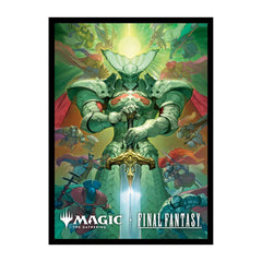 Ultra PRO Final Fantasy x Universes Beyond art close-up highlights ChromaFusion durability for long-lasting protection.