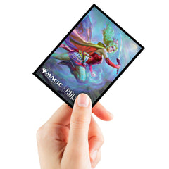 Ultra Pro matte finish sleeves reduce glare for camera-ready play.