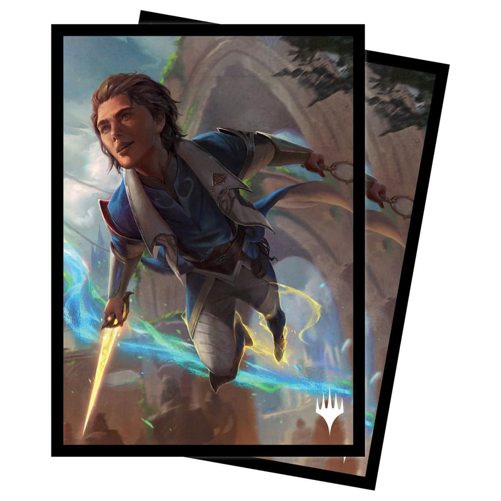 Ultra PRO MTG Karlov Manor sleeve with exclusive artwork for vivid storage and display.