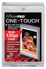 Ultra Pro One-Touch 130pt card holder with magnet closure and UV barrier