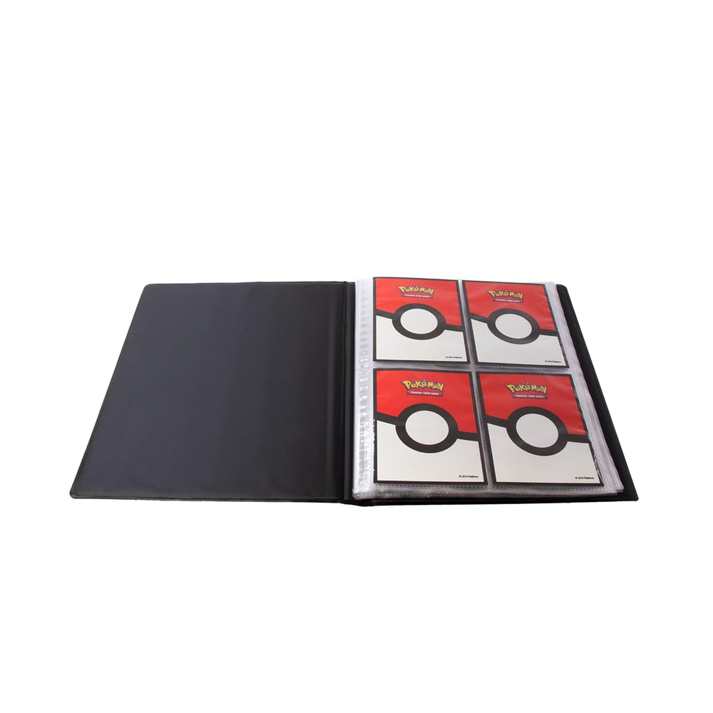 Acid-free, non-PVC pages in Ultra Pro Pikachu portfolio guard card condition.