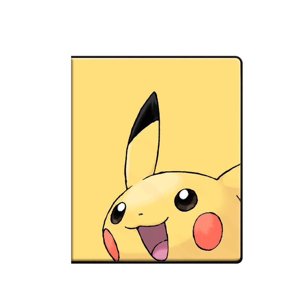 Ultra Pro Pikachu portfolio cover featuring Pikachu art for organized card storage.