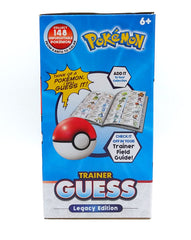 Field guide highlights 151 legendary Pokemon across regions.