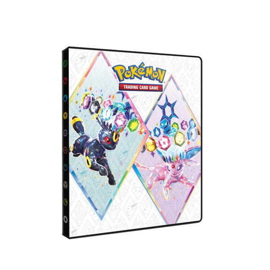 Ultra PRO Scarlet & Violet 4-Pocket Portfolio cover art featuring Terestallized Eeveelutions for display appeal