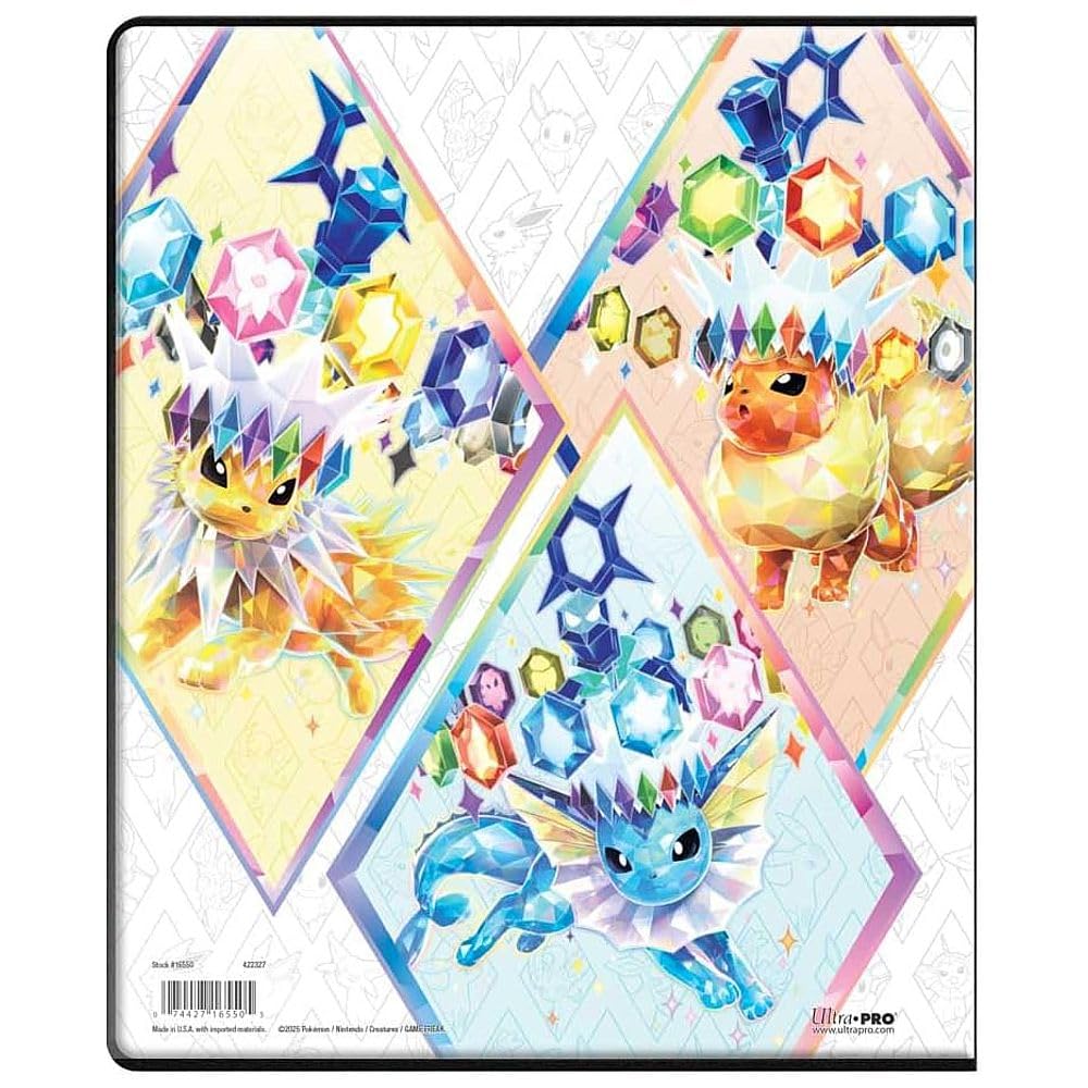 Ultra PRO 9-Pocket Portfolio Jolteon cover supports neat organization and quick access.