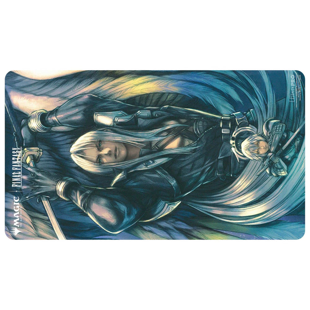 Ultra PRO Sephiroth A+B artwork closeup highlighting exclusive art by Tetsuya Nomura
