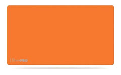 Ultra Pro Solid Orange Play Mat with a clean, soft surface for card games and crafts.