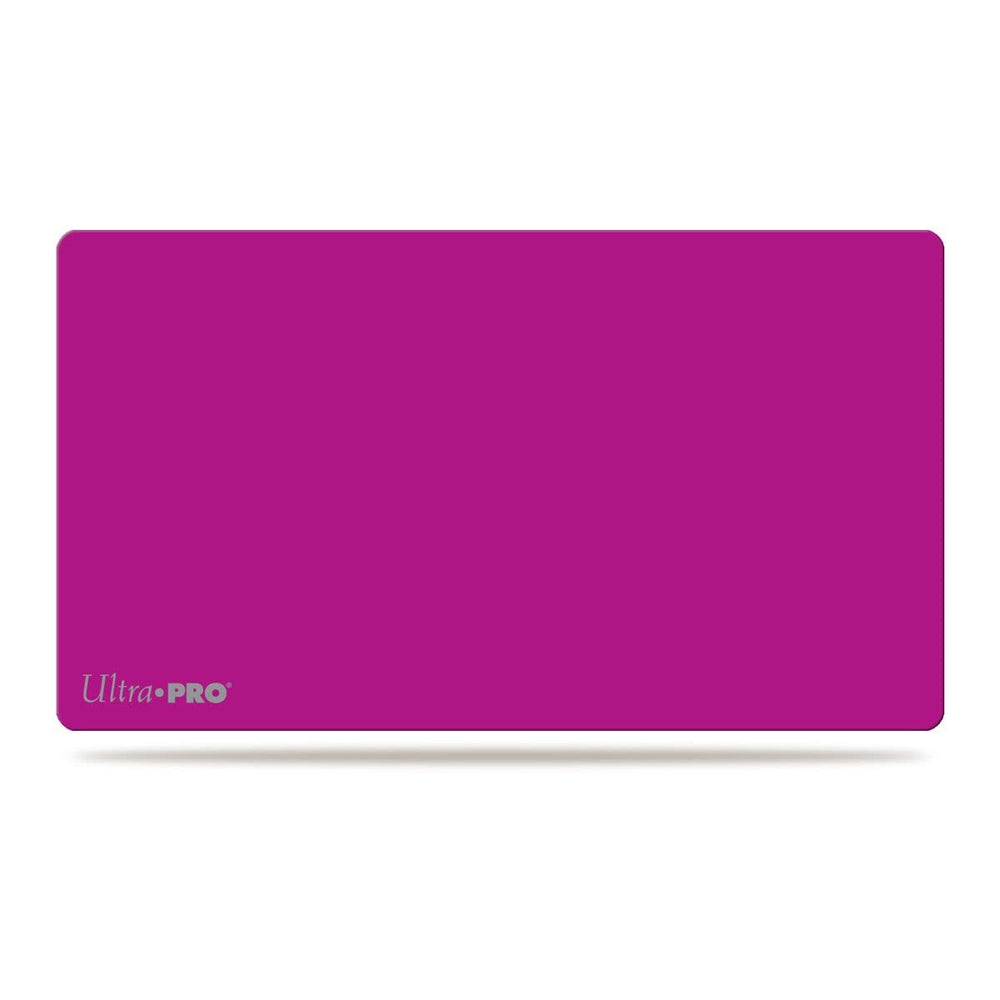 Ultra Pro Solid Pink Play Mat with smooth top for clean card play.