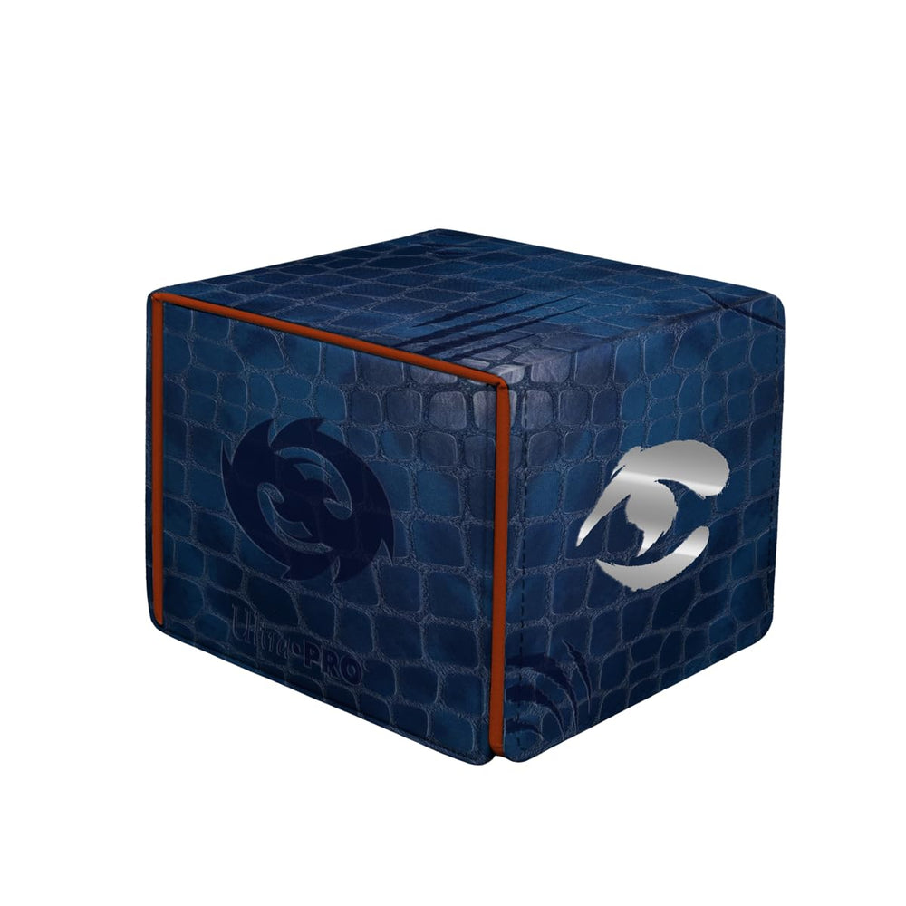 Ultra Pro Tarkir Dragonstorm Shiko deck box cover with dragon scale texture and foil details.