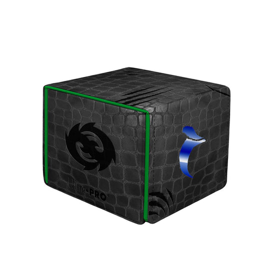 Ultra Pro Tarkir Dragonstorm Teval deck box with dragon-scale texture and foil accents