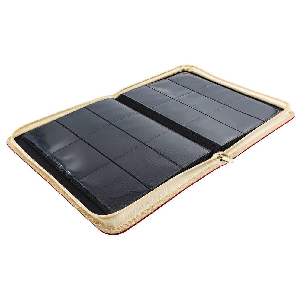 Ultra Pro ULP15934 binder holds up to 360 cards in standard sleeves safely.