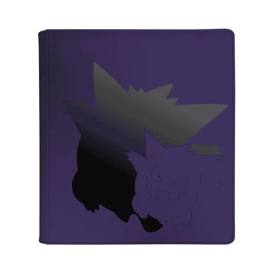 Ultra PRO Zippered PRO Binder with Gengar cover for organized Pokemon card collections.