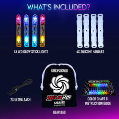 UltraPoi HelixPoi replaceable batteries enabling long sessions