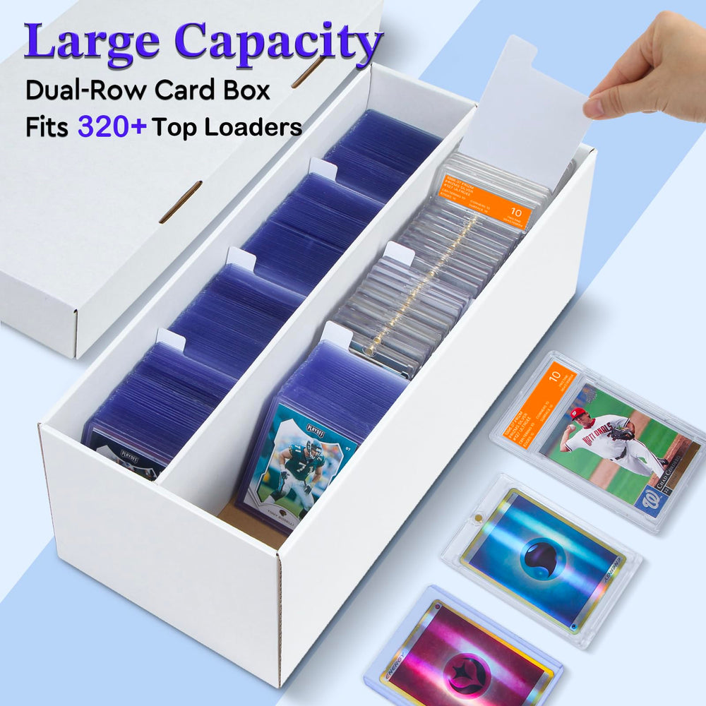 ULTRGEE accommodates PSA/HGA slabs securely for graded card organization