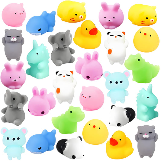 UMEELR mochi squishies heart cases for Easter baskets and playful storage.