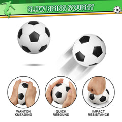 Umnodobn lightweight mini soccer ball is easy to transport for on-the-go games.
