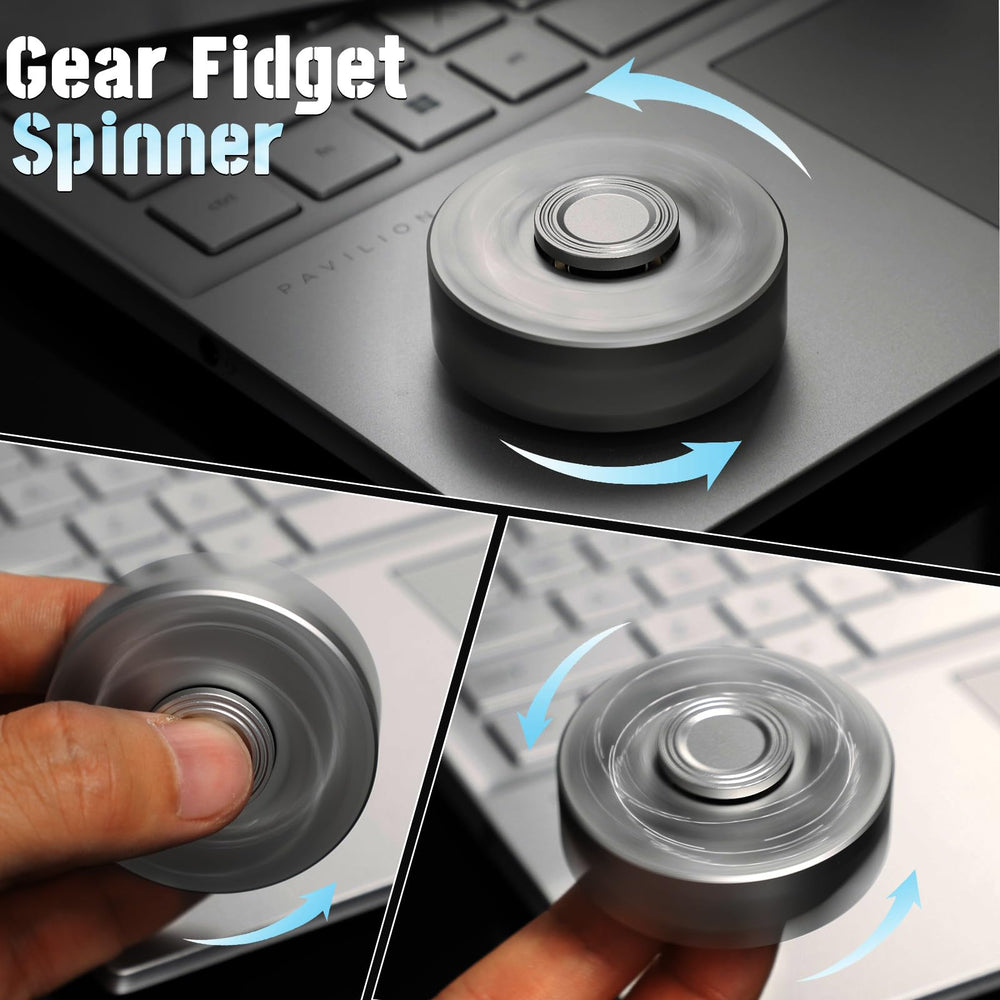 Umnodobn Cool Alloy Spinner in fiber case, ready for gifting.