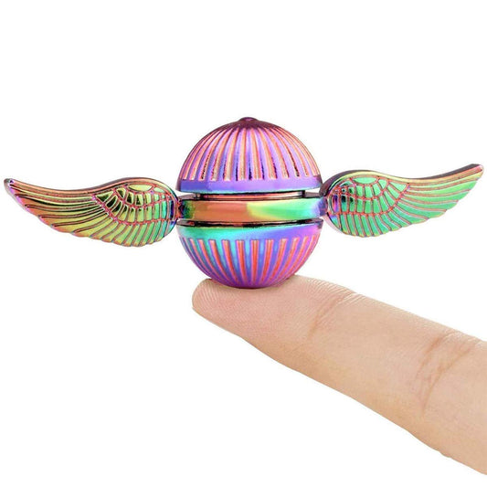 Umnodobn Rainbow Orb Spinner front view with glossy finish for stress relief