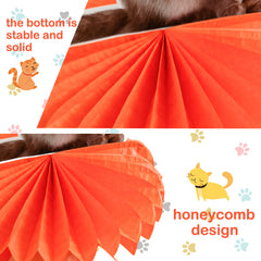 umoni cat honeycomb centerpiece quick setup for festive tables