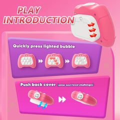 UMQYYMKO portable handheld design ideal for travel and on-the-go fun.