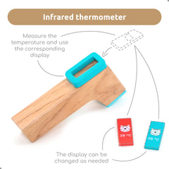 UMU Deluxe Wooden Doctor Play Set surgical instruments for emergency scenarios