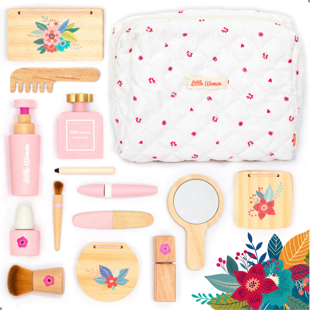 UMU wooden pretend makeup lipstick for safe, imaginative play.