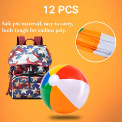 UMUACCAN beach ball inflation and valve detail, reliable seal for long summer sessions