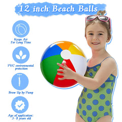UMUACCAN beach ball, durable for repeated outdoor games.