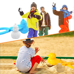 UMUACCAN snowball maker 4-piece set includes multiple shapes for family fun