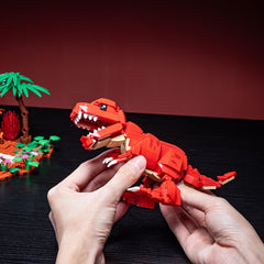 UNCLE BRICK Dinosaur World eggs add a collectible detail for curious builders.