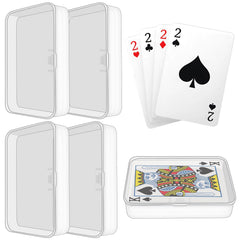 Uncle Yang blank card case with transparent box for quick card visibility.