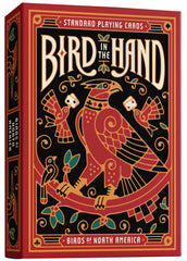 Underdog Games Bird in the Hand deck art card 01 with vivid bird illustration for display and gameplay.