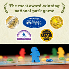 Underdog Games Trekking the National Parks family play brings 1–5 players together.