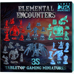 Underdusk fire elemental figure for dynamic encounters in your campaign