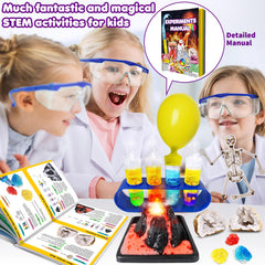 UNGLINGA 150 experiments balloon rocket kit demonstrates propulsion through simple physics.
