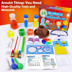 UNGLINGA 33 Experiments science-lab gift sparks curiosity and learning