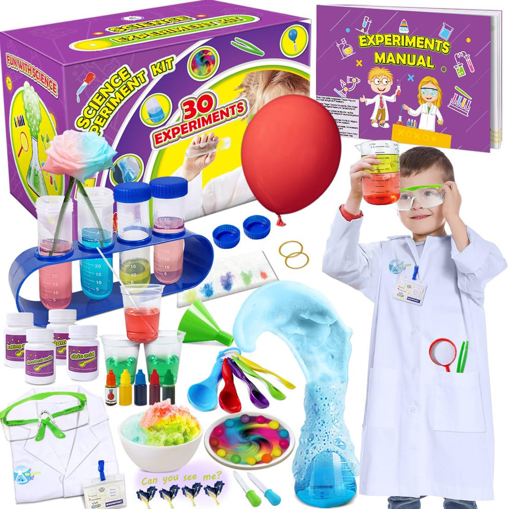 UNGLINGA lab coat safety gear boosts imaginative science play during experiments