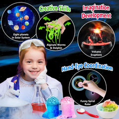 UNGLINGA learning-gift-pack image suggests ideal science gifts for holidays and birthdays.