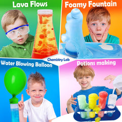 UNGLINGA step-by-step guide booklet makes experiments easy to follow.