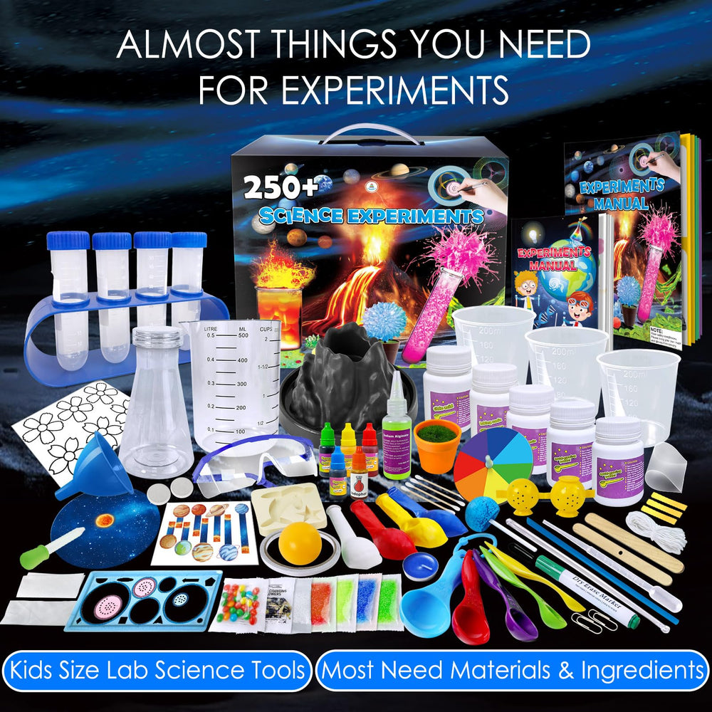 UNGLINGA test tubes and tools image highlights hands-on experiments that boost STEM confidence.