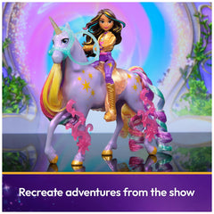 Hair styling brush helps keep Sophia’s mane neat between poses