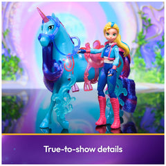River 5-inch unicorn with Water Magic details for imaginative adventures