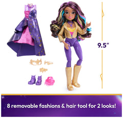 Sophia doll wearing removable jacket for mix-and-match play
