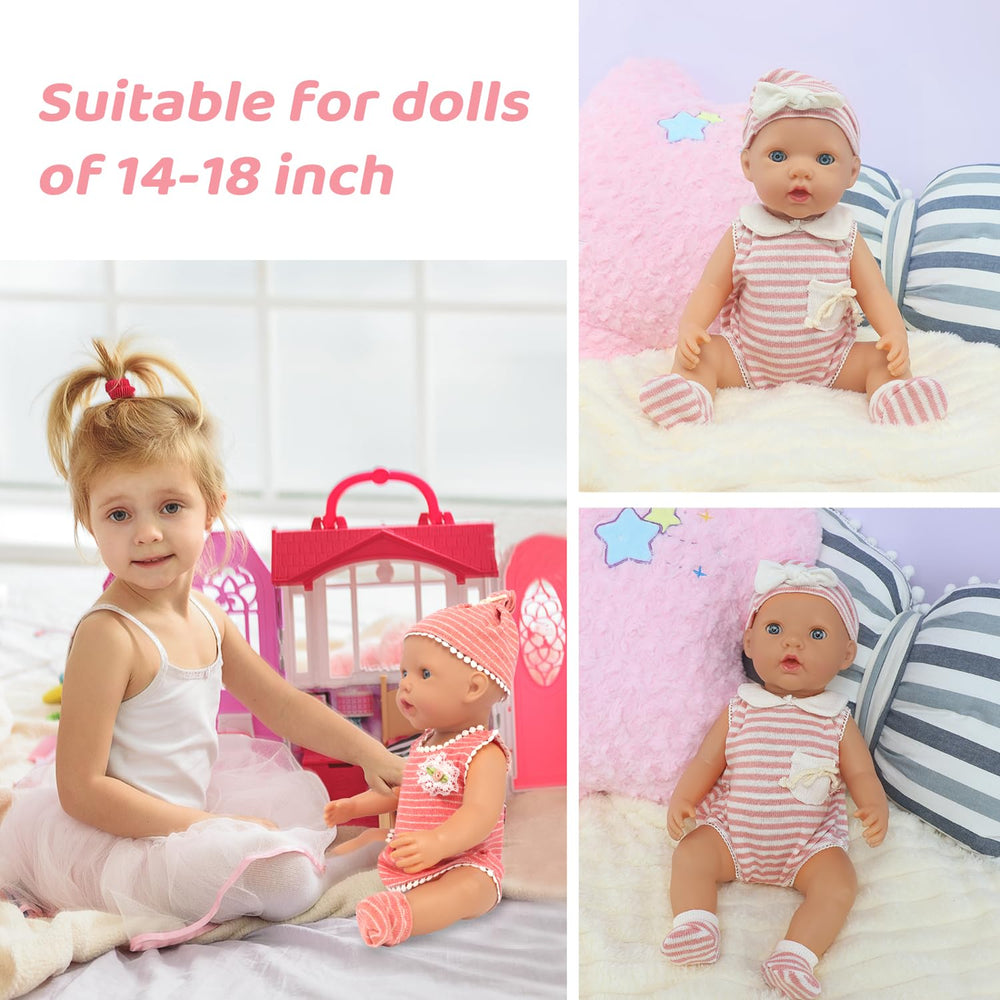 UNICORN ELEMENT 15-pcs doll accessories support creative styling sessions.