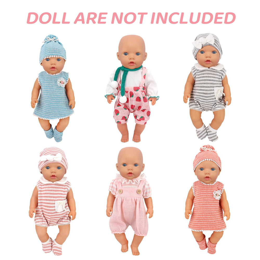 UNICORN ELEMENT 16-inch doll outfit for 43cm reborn promotes imaginative dressing.