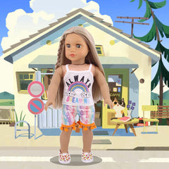 UNICORN ELEMENT 17-piece clothing set with dresses and accessories