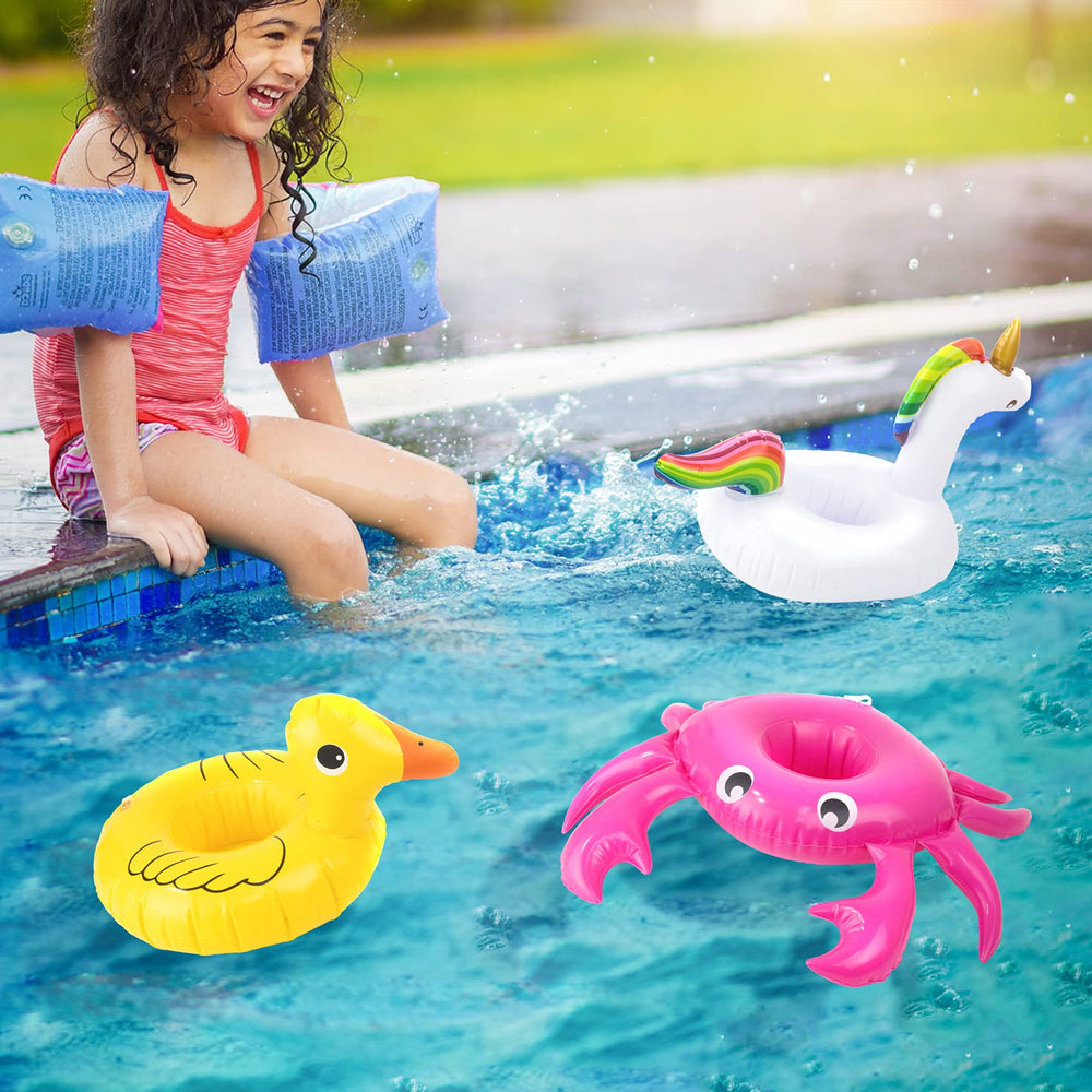 UNICORN ELEMENT pineapple float helps dolls float safely during kids' pool time