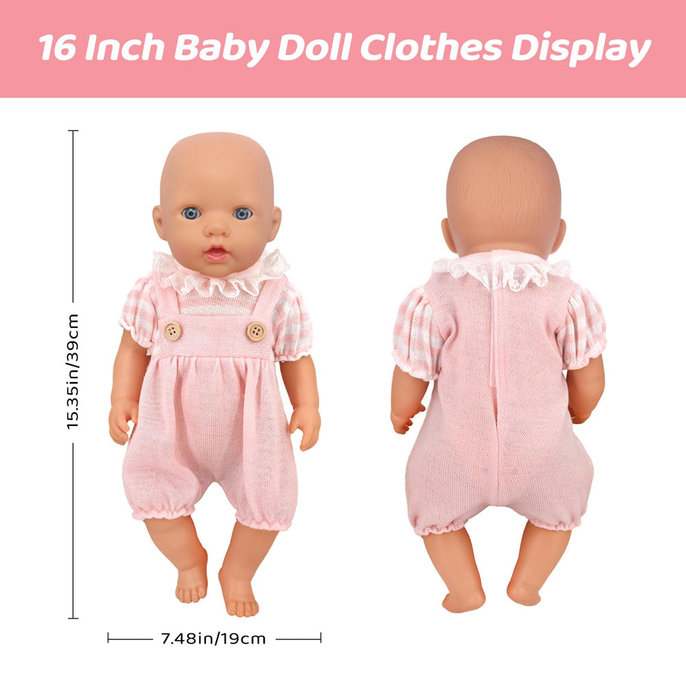 UNICORN ELEMENT Knit fabric doll clothes ensure safe, durable wear.