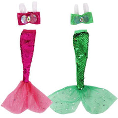 Unicorn Element mermaid-tail dress set for 11.5-inch dolls, mix-and-match fashion.