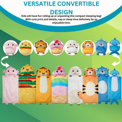 Unicorns & Robots Deer Nap Mat reinforced stitching for washing durability
